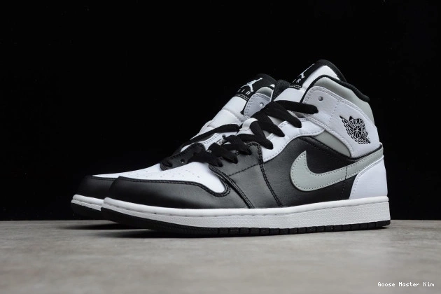 Mid White Jordan AIR 1 Shadow 554724-073 0617